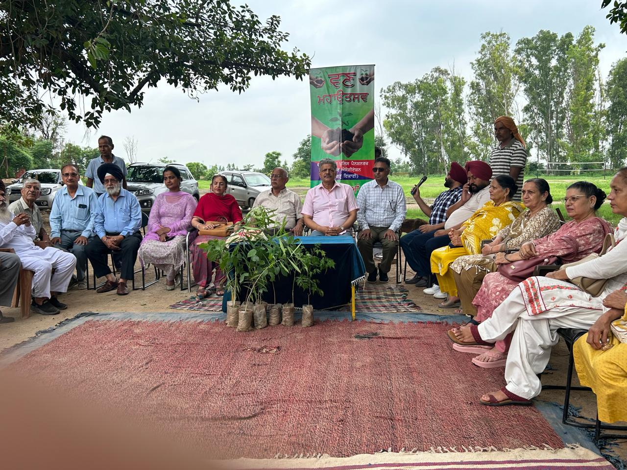 Punjab Police Pensioners Celebrate Van Mahotsav